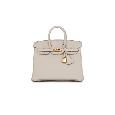 HERMES BIRKIN 25 TOGO GOLD HARDWARE (25*20*13cm)